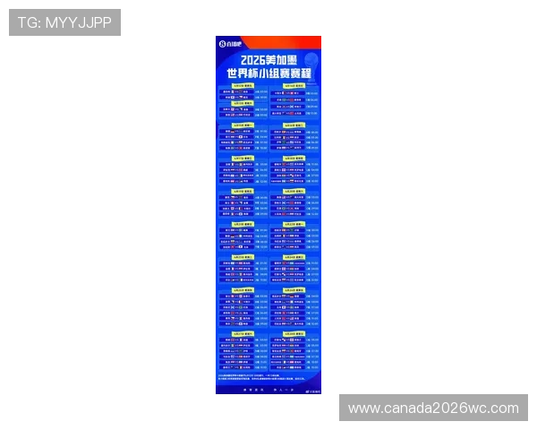 2026年世界杯时间表公布，比赛时间、场馆安排及重要赛事时间全掌握